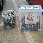 30 kilos of batteries collected